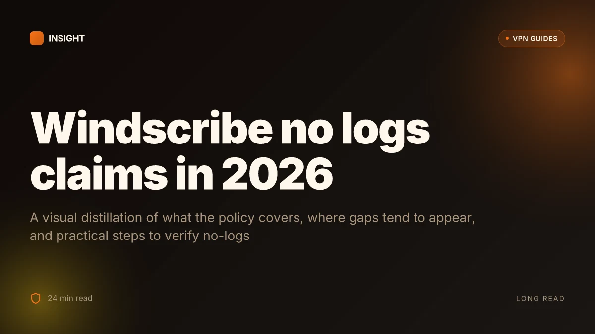12 VPNs with verifiable no-logs commitments in 2026